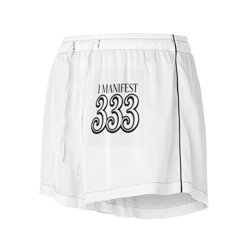I manifest 333 All-Over Print Women's Pajama Shorts