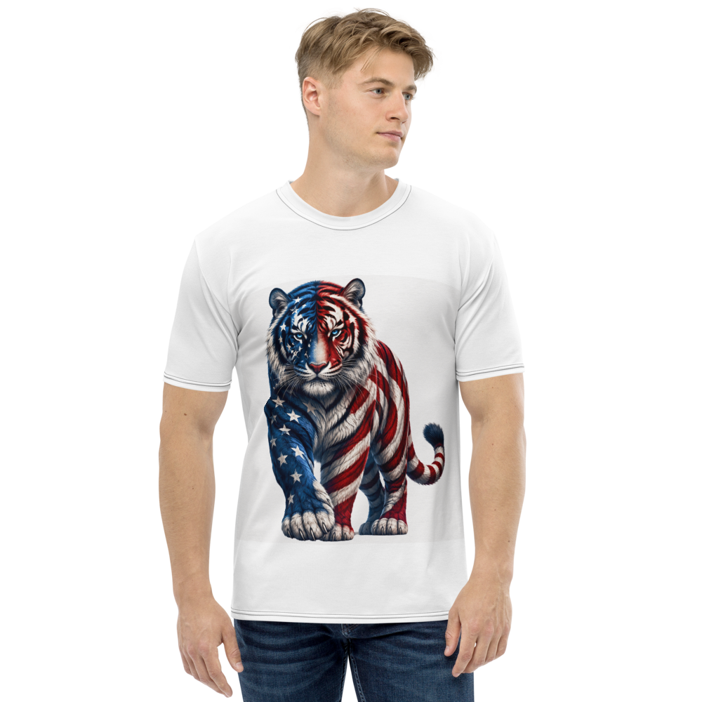 Tiger USA PrintFlex Men's Crew T-Shirt
