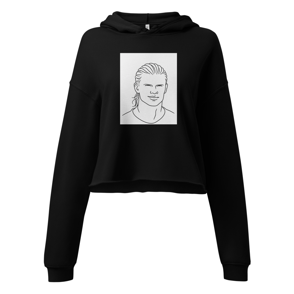 Viking Guy Urban Chic Women's Cropped Hoodie | Bella + Canvas