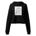 Viking Guy Urban Chic Women's Cropped Hoodie | Bella + Canvas