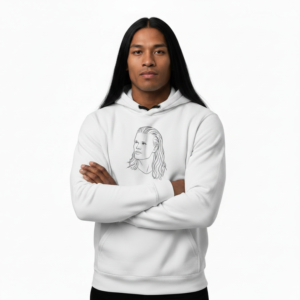 VIKING GUY All-Over Print Recycled Unisex Hoodie
