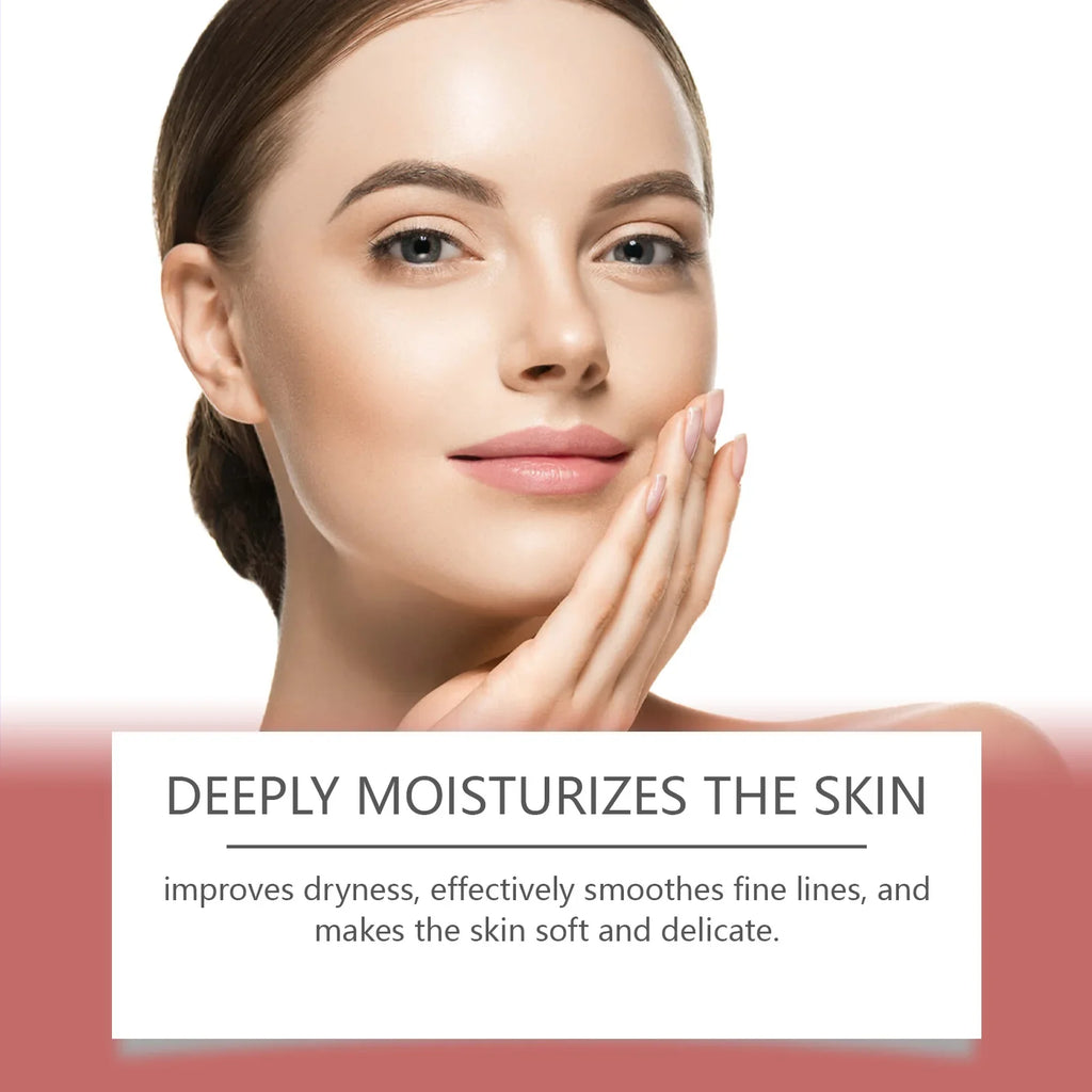 Collagen Jelly Cream Deeply Moisturizing Smooth Skin Tightening Fade Fine Lines Soothing Brightening Hydrating Facial Gel Cream