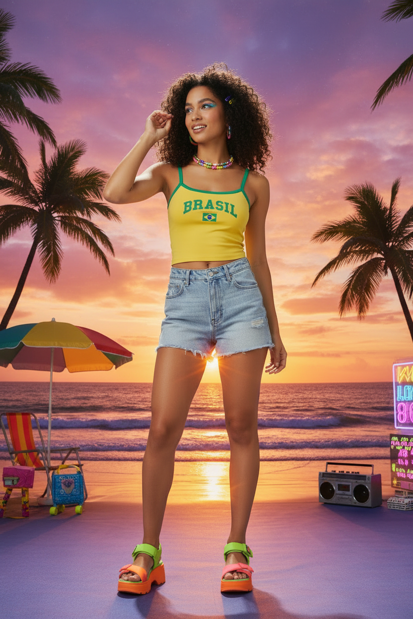 Blusa Brasil real 1