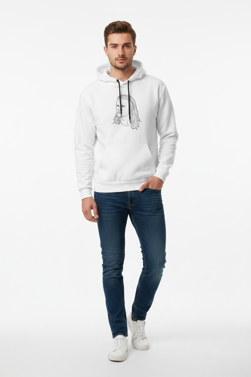 VIKING GUY All-Over Print Recycled Unisex Hoodie